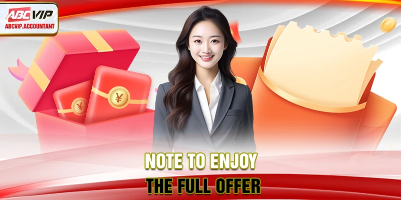 Note to enjoy the full offer Note to enjoy the full offer